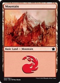 Mountain (62) [Magic Game Night 2019] | Black Swamp Games