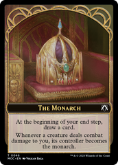 The Monarch // Shapeshifter Double-Sided Token [March of the Machine Commander Tokens] | Black Swamp Games