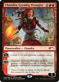 Chandra, Gremlin Wrangler [Unique and Miscellaneous Promos] | Black Swamp Games