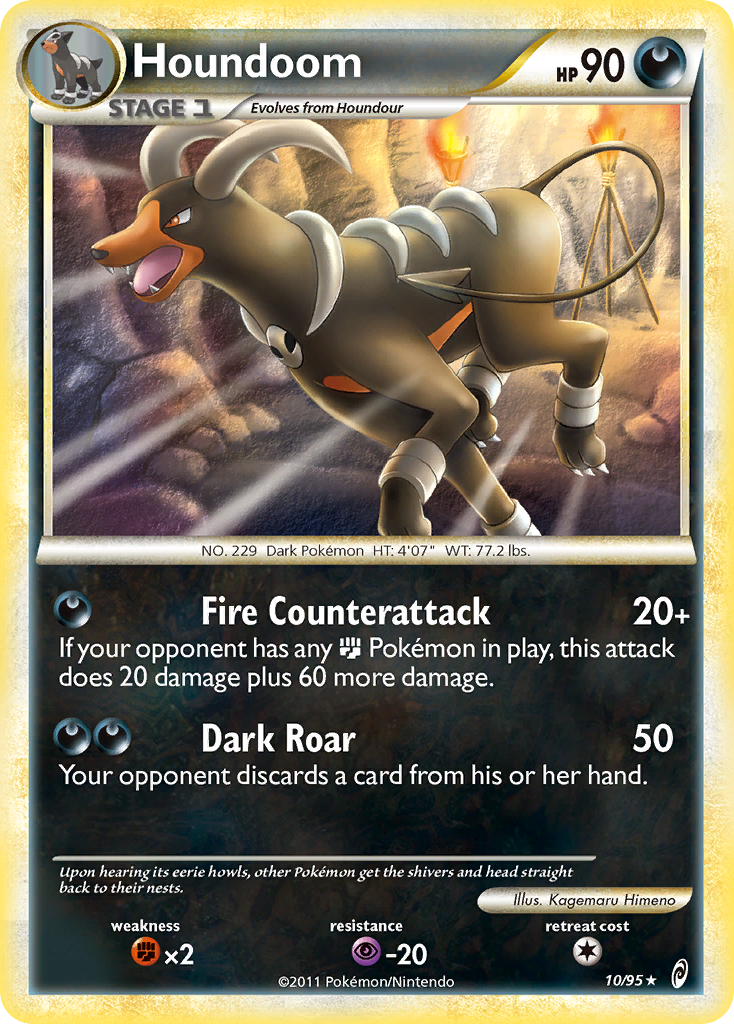 Houndoom (10/95) [HeartGold & SoulSilver: Call of Legends] | Black Swamp Games