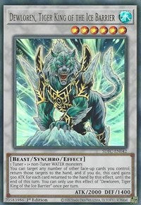 Dewloren, Tiger King of the Ice Barrier [SDFC-EN042] Ultra Rare | Black Swamp Games