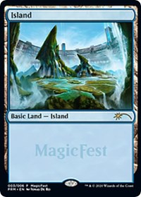 Island (2020) [MagicFest Cards] | Black Swamp Games