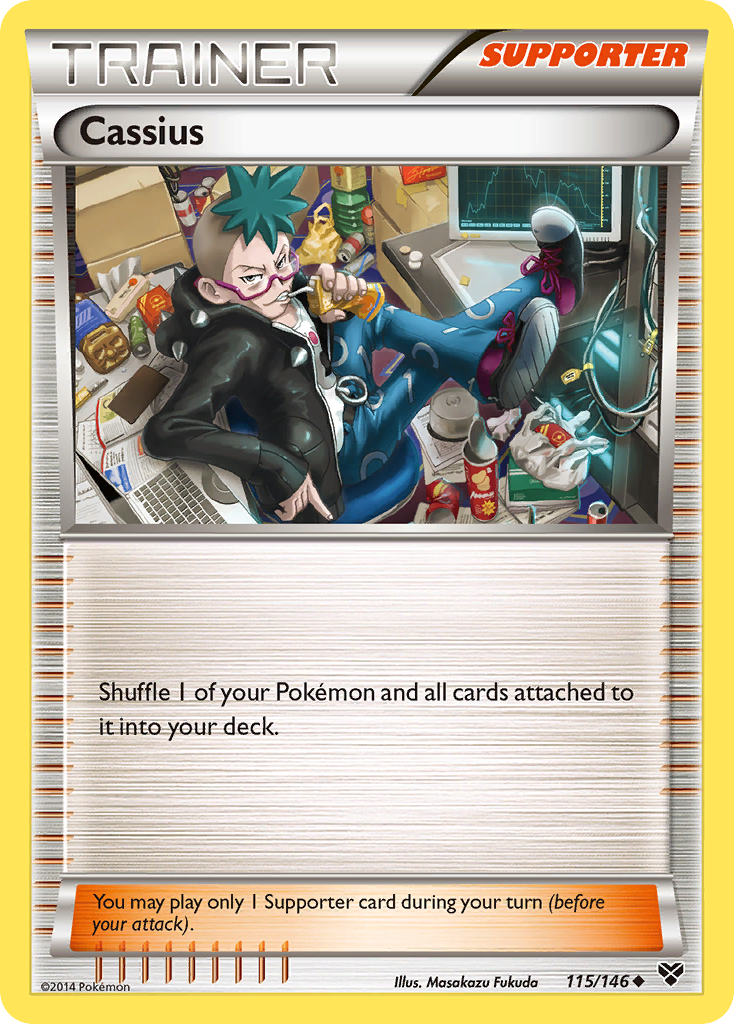 Cassius (115/146) [XY: Base Set] | Black Swamp Games