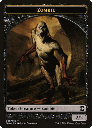 Zombie Token [Eternal Masters Tokens] | Black Swamp Games