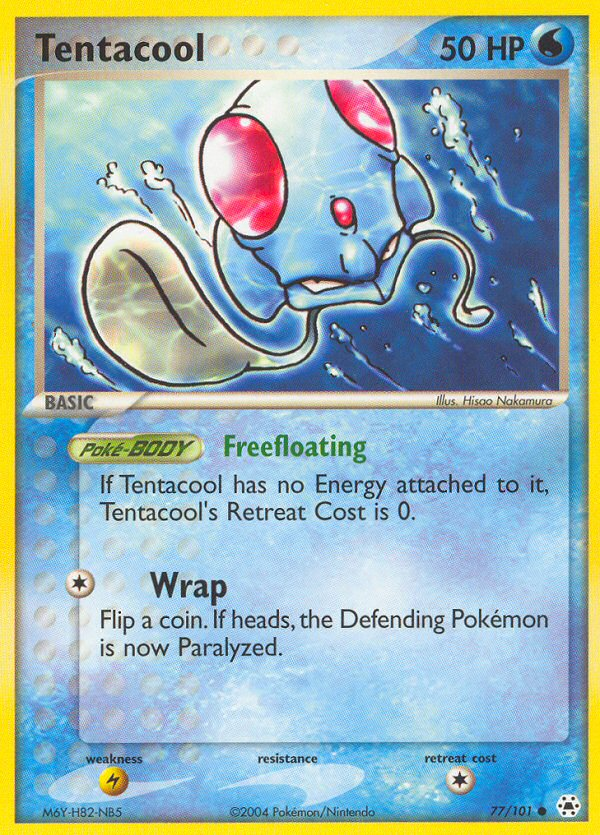 Tentacool (77/101) [EX: Hidden Legends] | Black Swamp Games