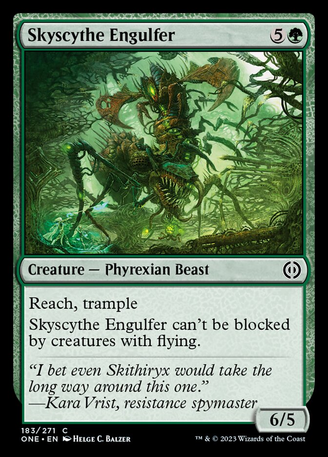 Skyscythe Engulfer [Phyrexia: All Will Be One] | Black Swamp Games