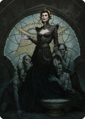 Liliana of the Veil Art Card [Dominaria United Art Series] | Black Swamp Games