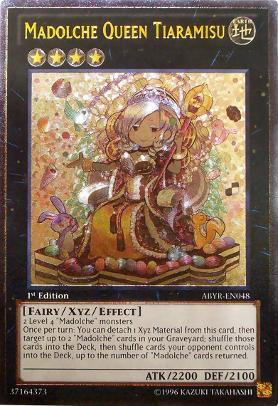 Madolche Queen Tiaramisu (UTR) [ABYR-EN048] Ultimate Rare | Black Swamp Games