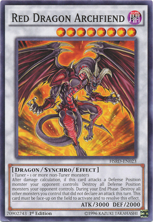 Red Dragon Archfiend [HSRD-EN023] Common | Black Swamp Games