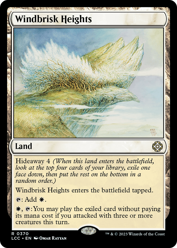 Windbrisk Heights [The Lost Caverns of Ixalan Commander] | Black Swamp Games