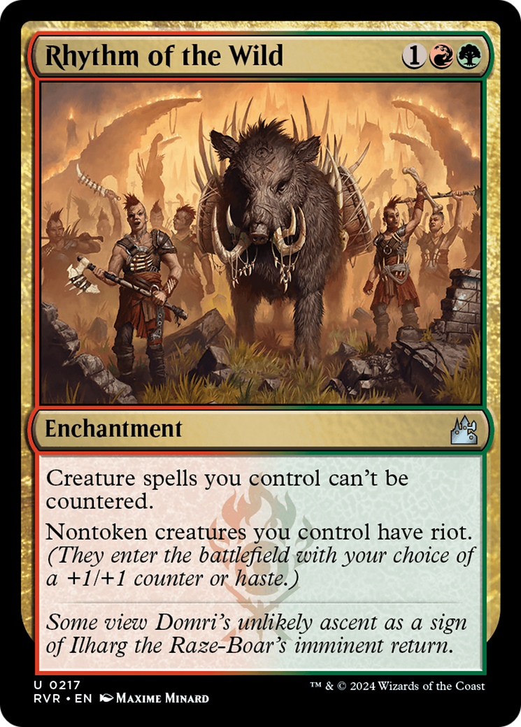 Rhythm of the Wild [Ravnica Remastered] | Black Swamp Games