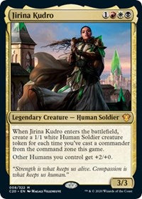 Jirina Kudro (Commander 2020) [Oversize Cards] | Black Swamp Games