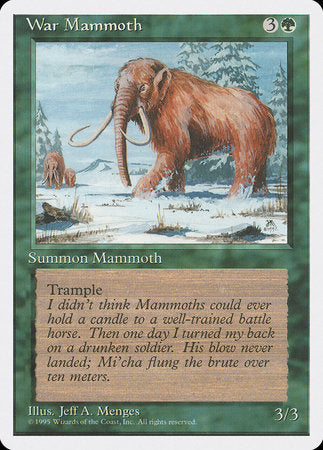 War Mammoth [Fourth Edition] | Black Swamp Games