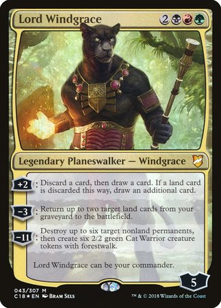 Lord Windgrace [Commander 2018] | Black Swamp Games