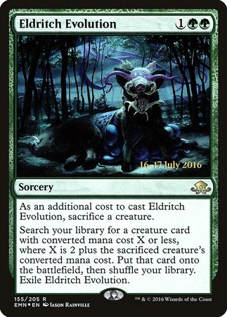 Eldritch Evolution [Eldritch Moon Promos] | Black Swamp Games