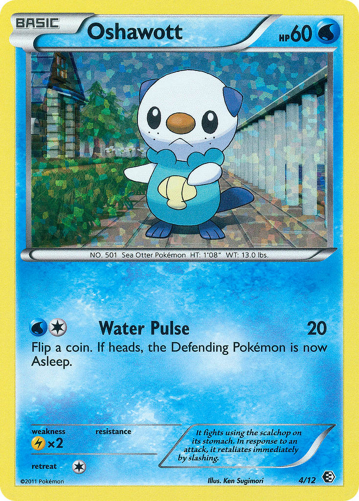 Oshawott (4/12) [McDonald's Promos: 2011 Collection] | Black Swamp Games