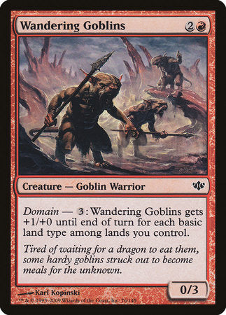 Wandering Goblins [Conflux] | Black Swamp Games