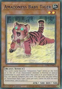 Amazoness Baby Tiger (Blue) [LDS1-EN023] Ultra Rare | Black Swamp Games