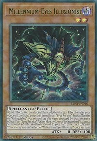Millennium-Eyes Illusionist (Green) [LDS1-EN045] Ultra Rare | Black Swamp Games