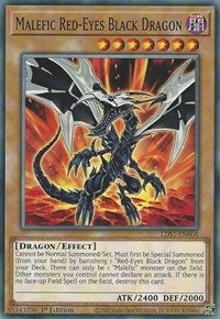Malefic Red-Eyes Black Dragon [LDS1-EN006] Common | Black Swamp Games