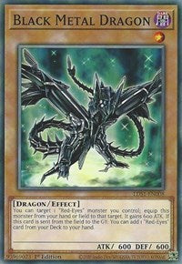 Black Metal Dragon [LDS1-EN008] Common | Black Swamp Games