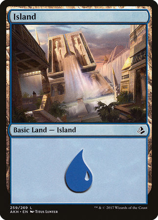 Island (259) [Amonkhet] | Black Swamp Games