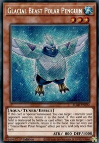 Glacial Beast Polar Penguin [BLAR-EN032] Secret Rare | Black Swamp Games