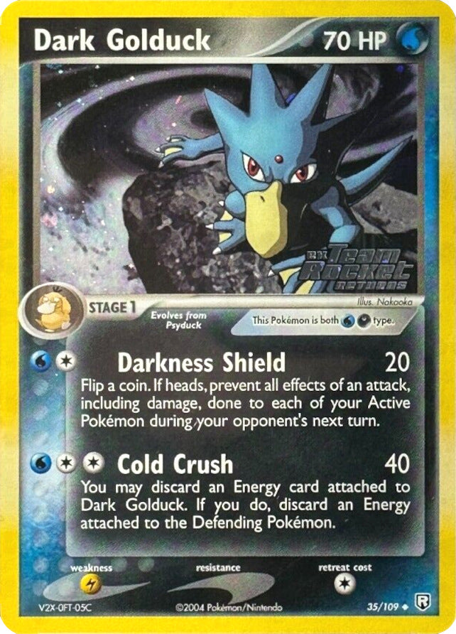 Dark Golduck (35/109) (Stamped) [EX: Team Rocket Returns] | Black Swamp Games