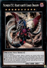 Number C92: Heart-eartH Chaos Dragon [BLAR-EN069] Secret Rare | Black Swamp Games