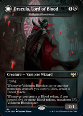 Voldaren Bloodcaster // Bloodbat Summoner - Dracula, Lord of Blood // Dracula, Lord of Bats [Innistrad: Crimson Vow] | Black Swamp Games