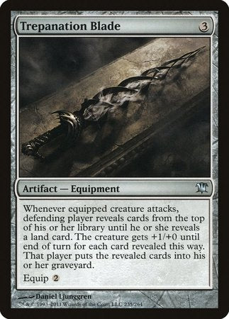 Trepanation Blade [Innistrad] | Black Swamp Games