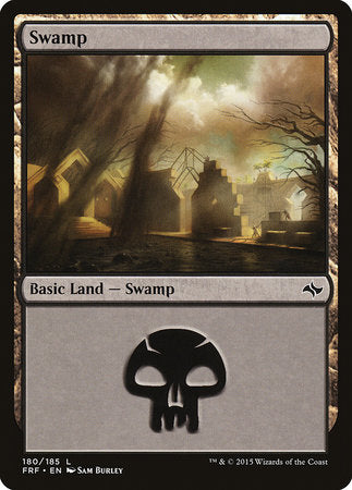 Swamp (180) [Fate Reforged] | Black Swamp Games