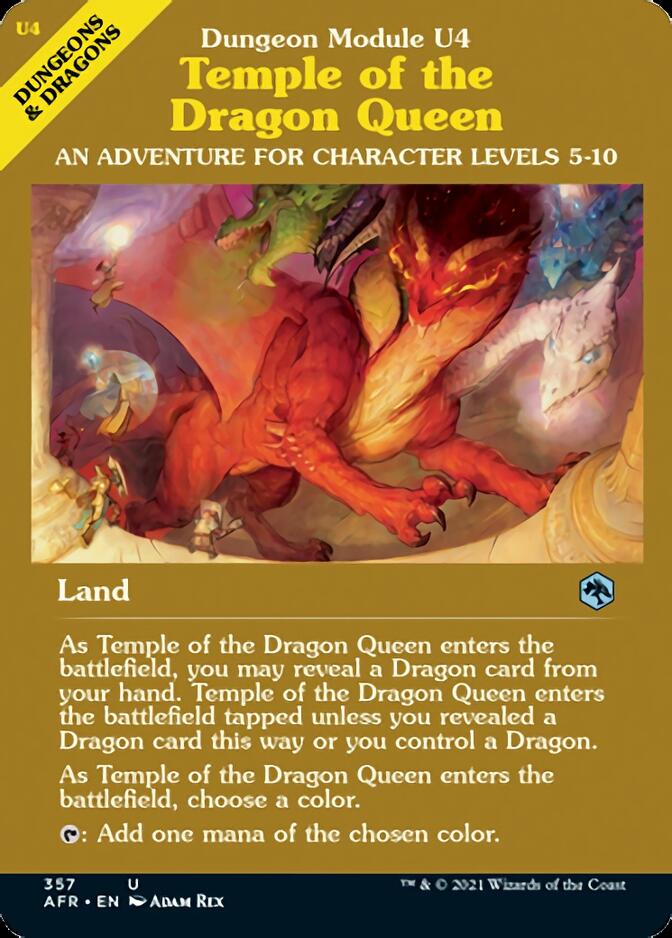 Temple of the Dragon Queen (Dungeon Module) [Dungeons & Dragons: Adventures in the Forgotten Realms] | Black Swamp Games