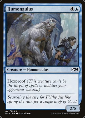 Humongulus [Ravnica Allegiance] | Black Swamp Games