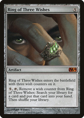 Ring of Three Wishes [Magic 2014] | Black Swamp Games