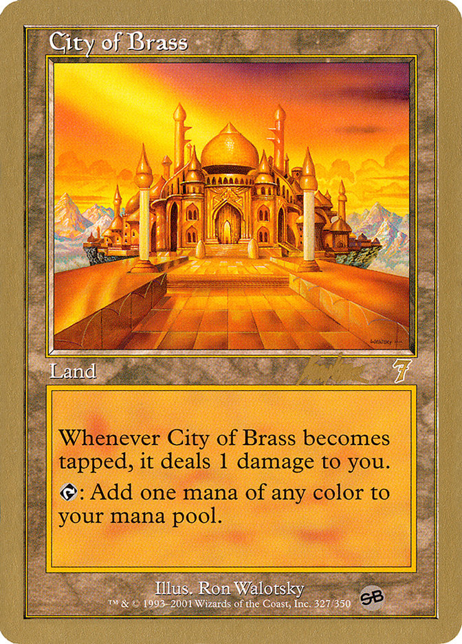 City of Brass (Brian Kibler) (SB) [World Championship Decks 2002] | Black Swamp Games