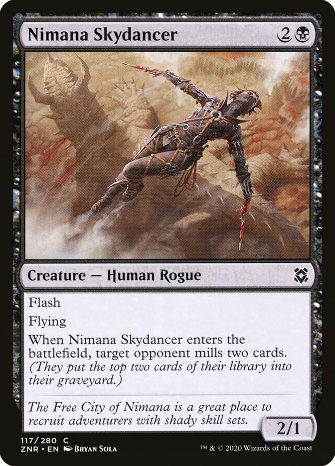 Nimana Skydancer [Zendikar Rising] | Black Swamp Games