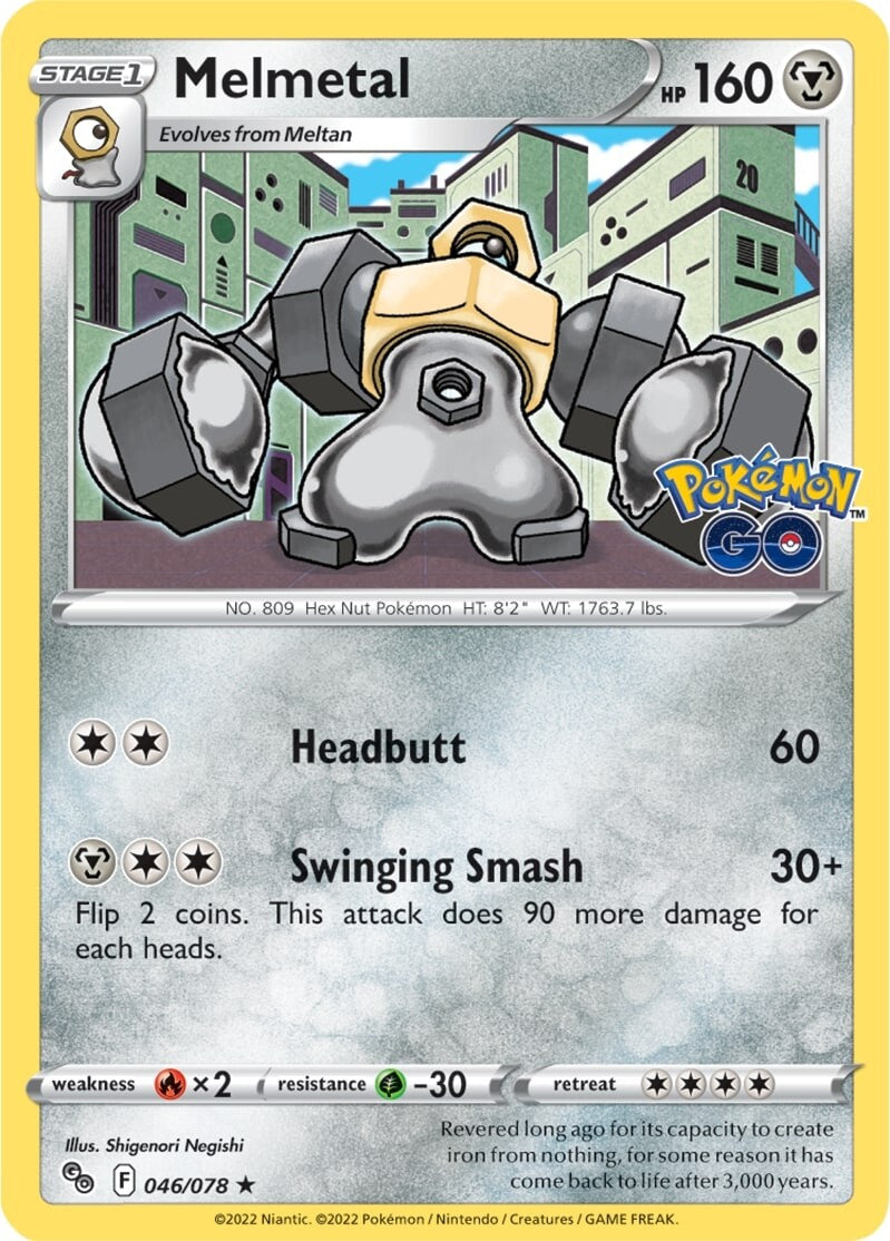 Melmetal (046/078) [Pokémon GO] | Black Swamp Games