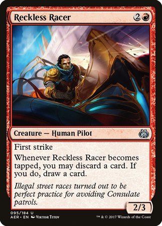 Reckless Racer [Aether Revolt] | Black Swamp Games