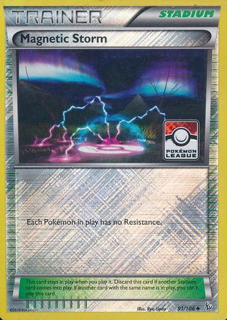 Magnetic Storm (91/106) (League Promo) [XY: Flashfire] | Black Swamp Games