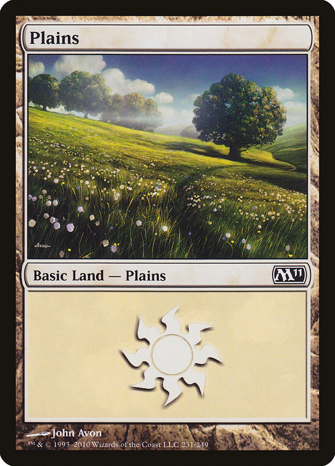 Plains (231) [Magic 2011] | Black Swamp Games