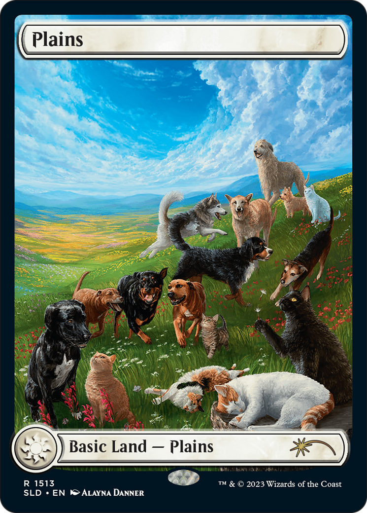 Plains (1513) [Secret Lair Commander Deck: Raining Cats and Dogs] | Black Swamp Games