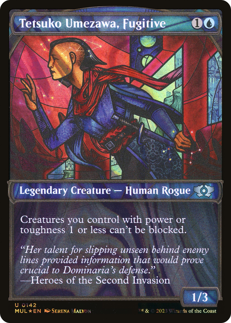 Tetsuko Umezawa, Fugitive (Halo Foil) [Multiverse Legends] | Black Swamp Games