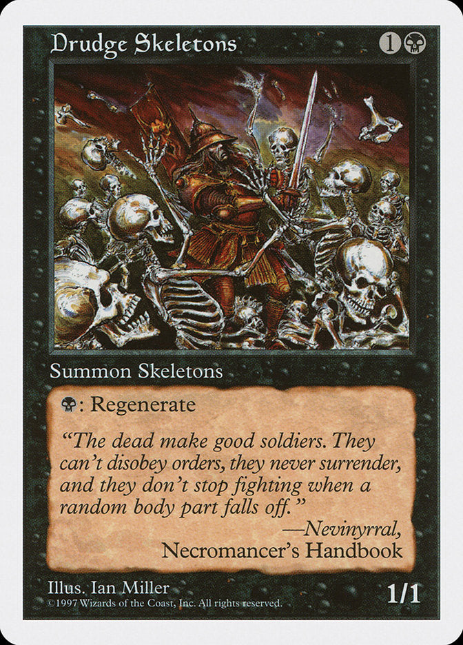 Drudge Skeletons [Fifth Edition] | Black Swamp Games