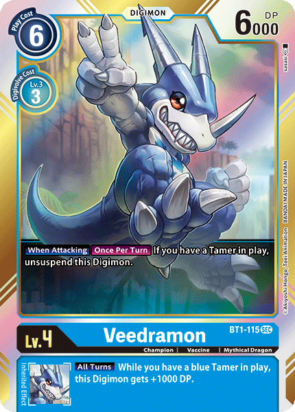 Veedramon [BT1-115] [Release Special Booster Ver.1.0] | Black Swamp Games