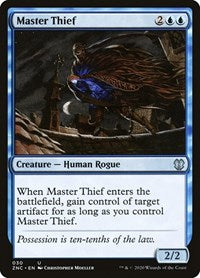 Master Thief [Zendikar Rising Commander] | Black Swamp Games