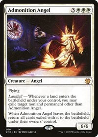 Admonition Angel [Zendikar Rising Commander] | Black Swamp Games