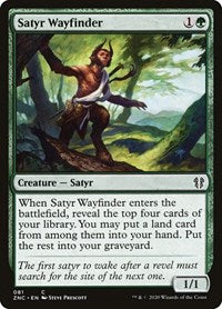 Satyr Wayfinder [Zendikar Rising Commander] | Black Swamp Games