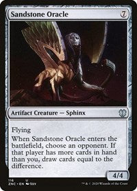 Sandstone Oracle [Zendikar Rising Commander] | Black Swamp Games