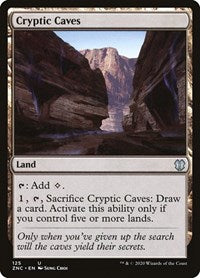 Cryptic Caves [Zendikar Rising Commander] | Black Swamp Games